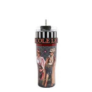 40 OZ PRINT TUMBLER WITH HANDLE LADIES NIGHT OUT