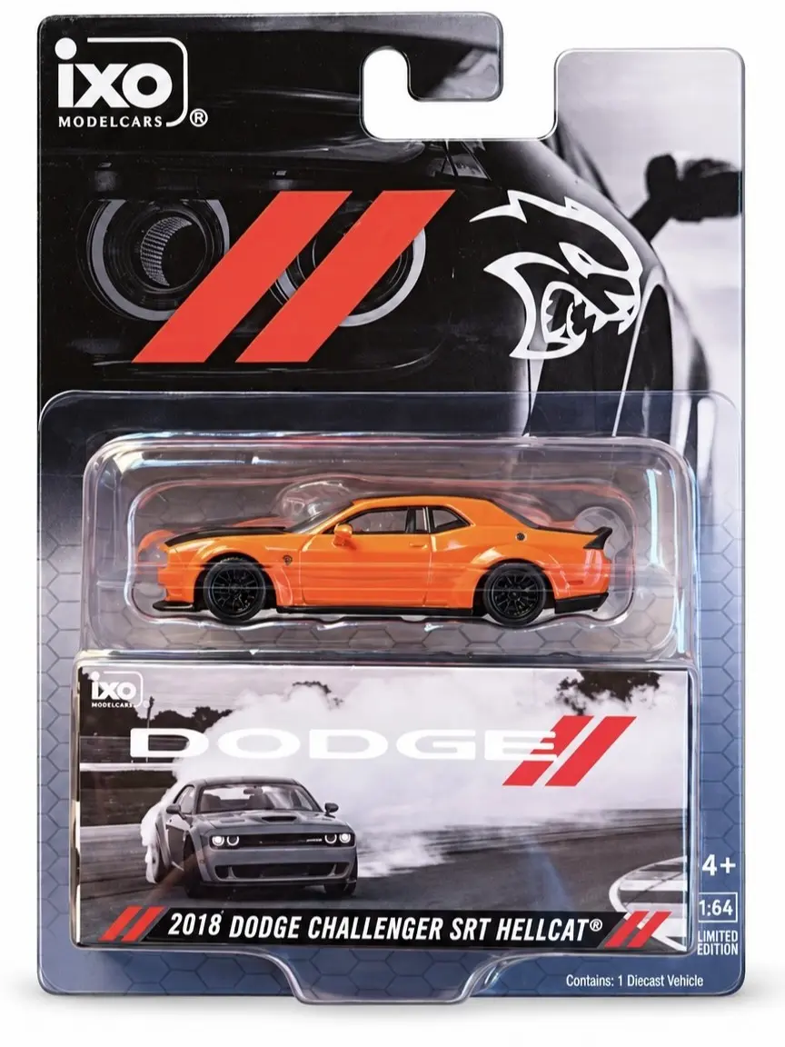 IXO Models 2018 Dodge Challenger SRT Hellcat 1:64 Scale