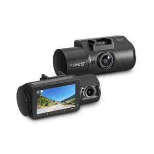 TYPE S S402 Ultra HD 4K Dual View Dashcam with FHD Cabin View Cam