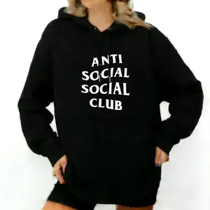 Anti Social Social Club Hoodie, Premium Soft Cotton Pullover for Men & Women, Trendy Unisex Streetwear, Perfect Gift for Him or Her, Cozy & Stylish Hoodie for Every Day