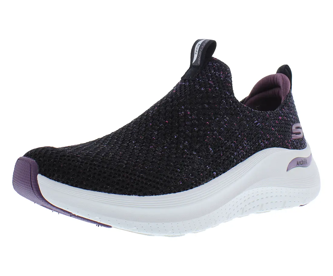 Women's Skechers Arch Fit 2.0 Sheer Shimmer Slip-On Sneakers - Ladies Casual Wear, Sports & Outdoor Footwear