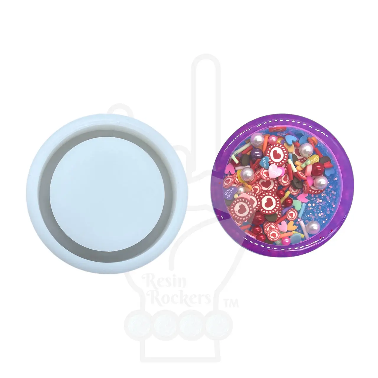 Plain Round Shaker Silicone Shaker Mold