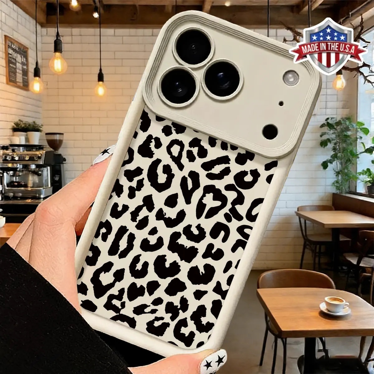 Trendy Leopard Print Pattern Aesthetic Case for iPhone 17 16 15 14 Pro Max 13 12 11 XR XS Plus Air Slim Shockproof Anti Drop Protective Durable TPU Cover,junk,promax