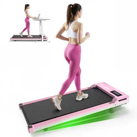 【Free 3 Day Shipping Low- noise Brushless  Motor Treadmill】2026 New Fresh Appearance AKLUER Walking Pad Under Desk Treadmill with 6%/9% Incline Walking Jogging Machine for Home and Office, 2 in 1 Desk Walking Treadmill with Incline Backtoschool