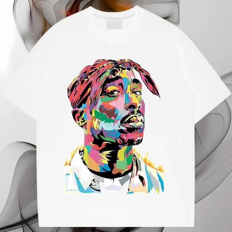 [100% Cotton]  Vintage TuPac Graphic Tee, Tupac Shakur Shirt, 2Pac Shirt, 90S Merch, Rapper Shirt, Hip Hop 90S Legends Shirt, Rapper Merch Golf Gift T-Shirt For Men And Women Oversized graphic tee men cotton
