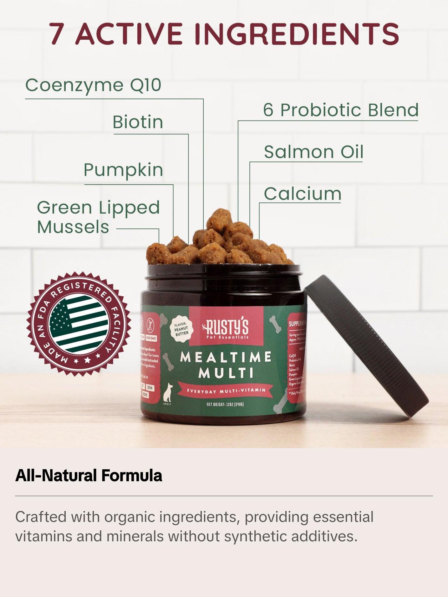 Multivitamin Chew For Dogs - Mealtime Multi