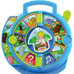 212 MAIN Farm Animal Theme Interactive Play See & Say Toy, 11 x 1.8 in, Multicolor World of Animals Pet Toy, 18 Month Toys, Animal Sound