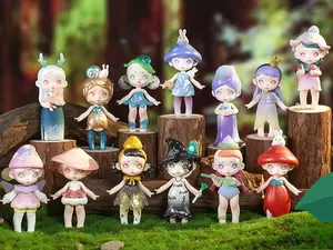 Laura Wood Elves Series Confirmed Figure Blind Box - Collectible Art Toy Mini Statue, Cute Fairy Elf Doll for Girls, Unique Birthday Gift Home Desk Decor