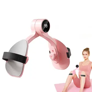 Pelvic Floor Muscle Training Repair Device, 3 Strength Levels,Home Pelvis Abdominal Hip Thigh Inner Side Postpartum Recovery Leg Muscles Trainer