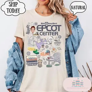 Magic Epcot Shirt Vintage Epcot 1982 Shirt Vintage Magic Shirt Mcky And Friends Epcot Trip Shirt Magic family trip matching shirt [Adult - Youth - Toddler], Outfit Summer 2026