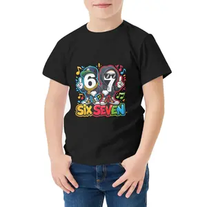 These fun children's T-shirts feature 67 hand gestures related to stroke and are made of 100% cotton. Suitable for both boys and girls, especially toddlers and teenage boys. A great gift. These cartoon T-shirts are fun, stylish, and breathable