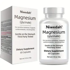Magnesium Glycinate Complex | Supports Better Sleep & Stress Relief | 120ct