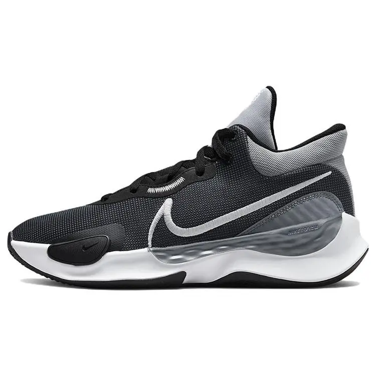 Nike Renew Elevate 3 Black Wolf Grey Low Top Basketball Shoes Men's DD9304-002