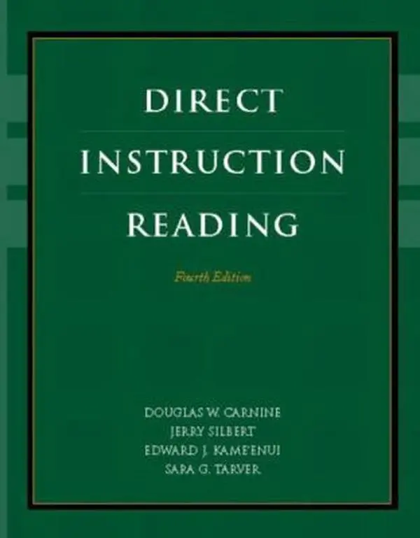 USED Book - Direct Instruction Reading by Douglas W. Carnine (Hardcover) - english