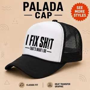 Mechanic Trucker Hat| Men's Hats I Fix It Funny Beach Essentials Cap,Funny Mechanic Quote Trucker Cap| Men's Hats Workwear Beach Essentials Hat , trucker hats men,i fix thing hats,hats for men black baseball cap