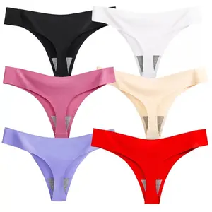 FyneButts Women's T-Back Thong Panties - Repro Safe, Backless Underwear with Minimalist Design for Mature Women