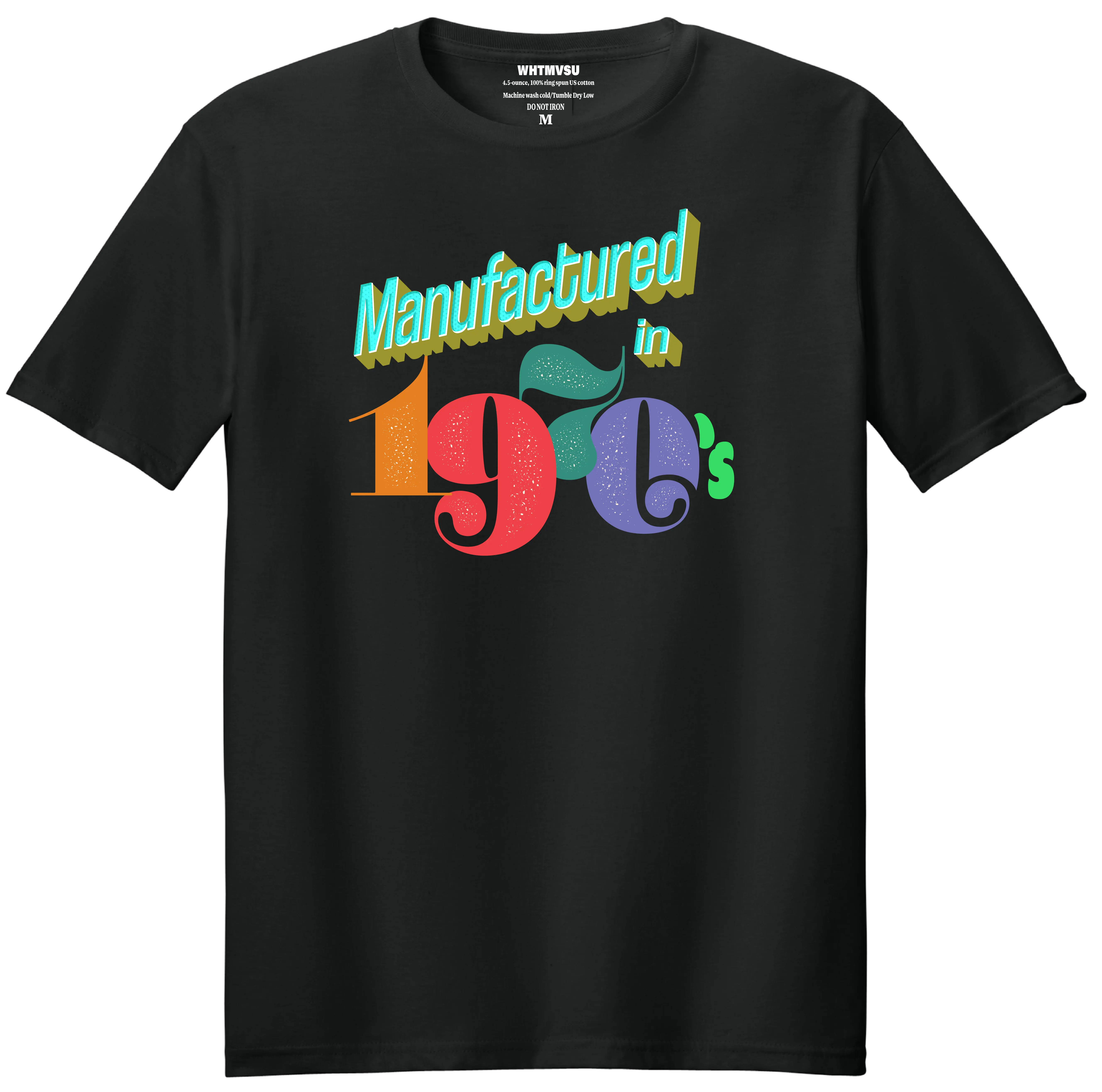 Manufactured in the 70's and 80's 100% Cotton Menswear/Womenswear T-Shirt