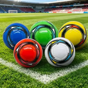 5 PVC Soccer Ball Soft and Flexible for Training and Matches, Comfortable Soccer Equipment for All Ages