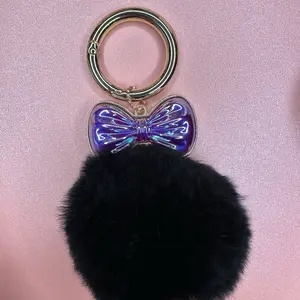 kawaii creations bunny fur keychains cute handmade