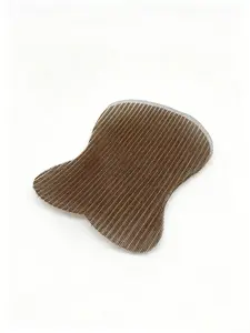 Butterfly-style Velcro Hair Patch, DIY Mesh Base, Hand Crocheted Hair Replacement Base