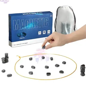Magnetic Portable Chess Board, Educational Desktop Toy for Family, Interactive Strategy Tool Boosting Logical Thinking & Focus, Ideal for Parent-Child Bonding & Travel Entertainment, Portable Chess Game