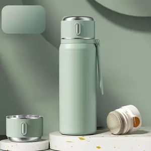 Stainless Steel Insulated Water Bottle, Vacuum Sports Cup, Portable Travel Flask, 15.21oz Outdoor Mug, Camping Hiking Gym Gift, Leak Resistant Tumbler, Hydration Tumbler, Insulated Travel Drinkware