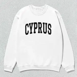 Cyprus Sweatshirt Collegiate Crewneck Sweater Unisex