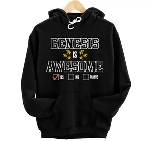 Funny Genesis Is Awesome - First Name Genesis Hoodie, Sweatshirt, T-Shirt