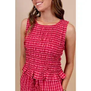 Avalyn Smocked Top