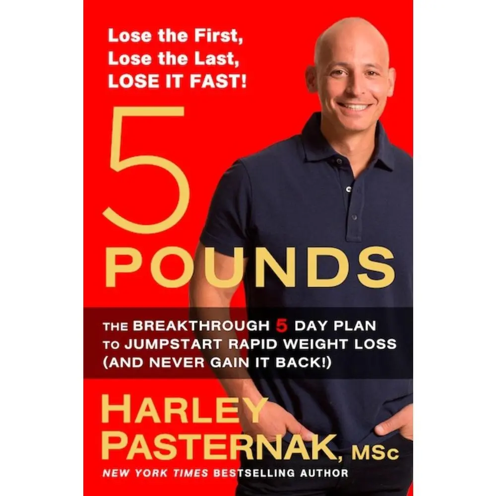 USED Book - 5 Pounds: The Breakthrough 5-day Plan to Jumpstart Rapid Weight Loss (and by Harley Pasternak (Paperback) - english