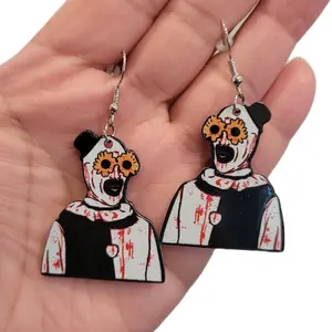 Terrifier's Art The Clown Earrings