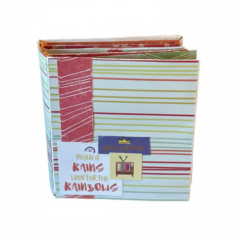 Fun and Quirky Mini Scrapbook