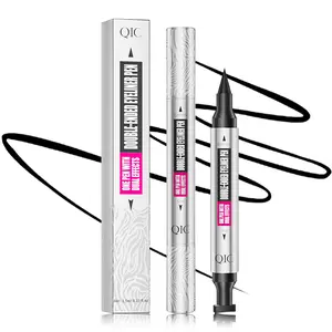 2 in1 Double-Ended Stamp Eyeliner Waterproof,Sweatproof & Smudge-Proof, Long-Lasting BlackTint Wingliner, Easy and Simple Eye Makeup