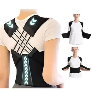 Breathable Back Posture Corrector – Adjustable Support Belt for Men Women Large Size