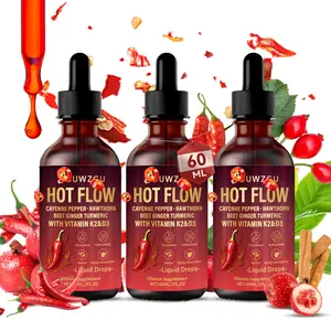 Optimum Ceylon Cinnamon Ginseng Cayenne Pepper & Botanical Blend Dietary Supplements 60ML Liquid Drops