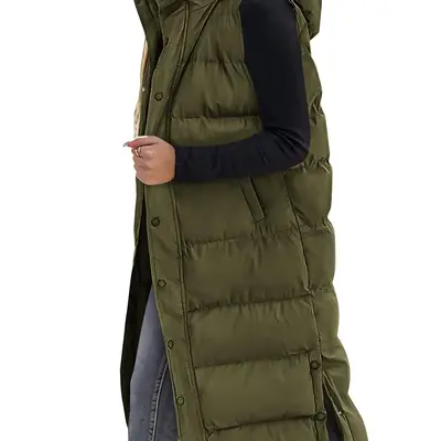 Old Navy Puffer Vest Pink TikTok Shop