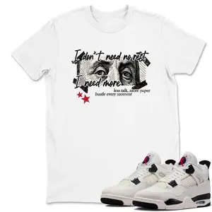 4 Flight Club Shirt, 4 Flight Club Graphic T-Shirt, I Need More Tee Match Sneaker, Full Size Options, Everyone Can Find Their