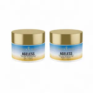 Anola Skin Ageless Double Brightening Day & Night Face Cream 50g Each for Radiant Skin Care