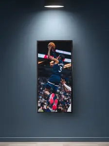 Jaden McDaniels poster  Vintage 90s Poster: Jaden McDaniels Basketball Game Day Gift For Fan Basketball Player Poster | Rolled Posters