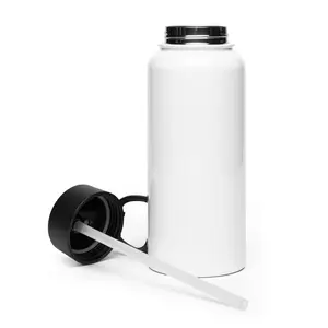 #alphaloner Bodyweight vs Gravity Fitness Barre stainless steel water bottle with a straw lid