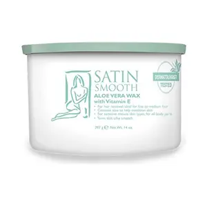Satin Smooth Aloe Vera Wax with Vitamin E 14oz