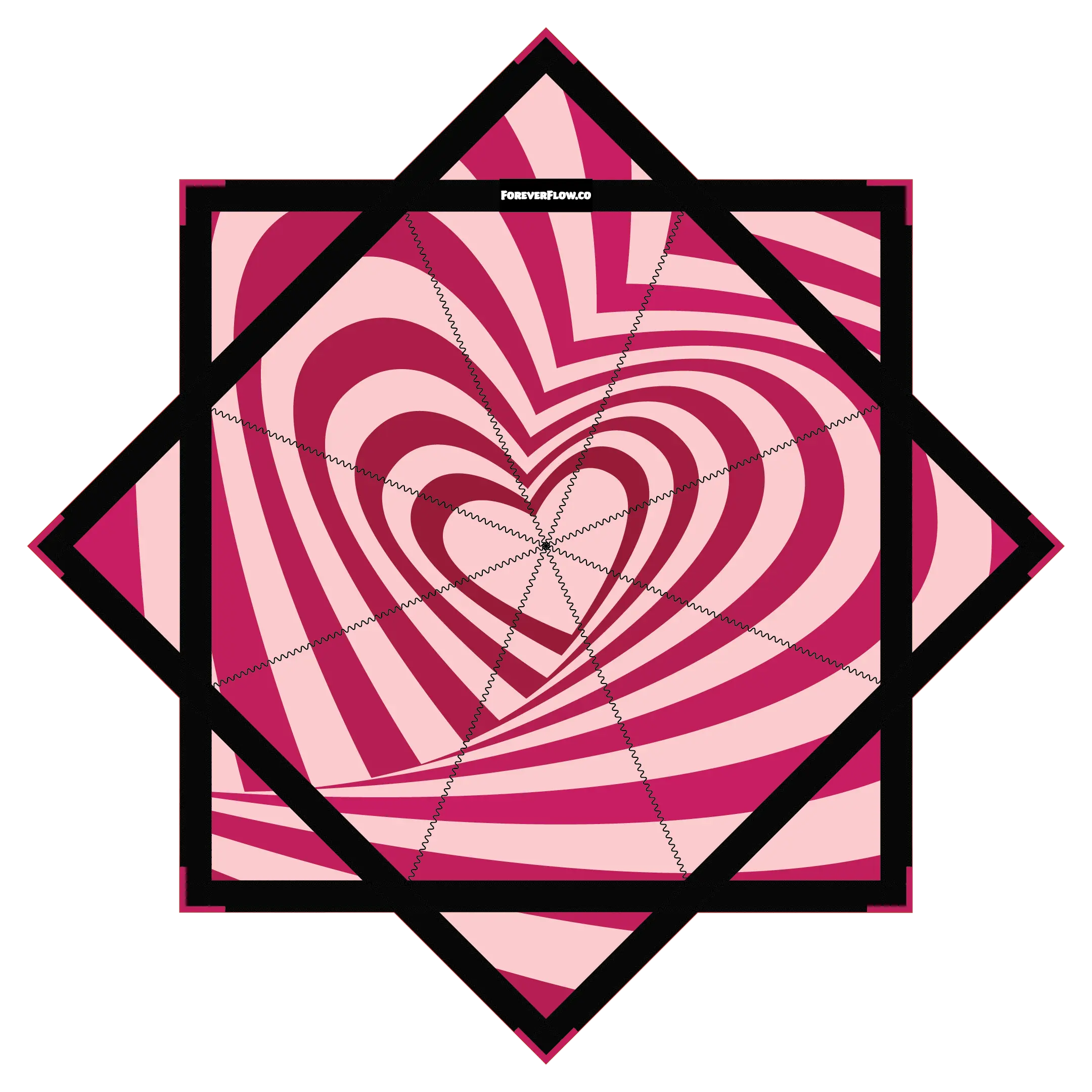 Full Heart – Forever FlowStar 26" (Ready To Ship)