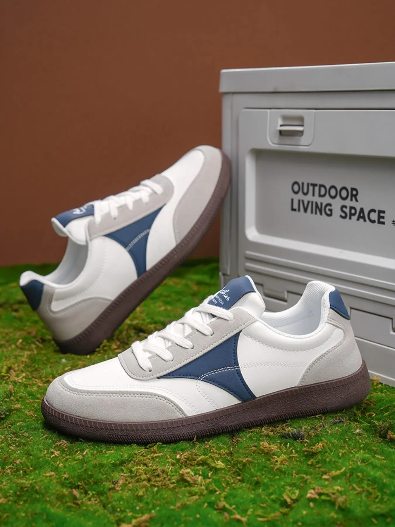 Men's Platform Skate Shoes | Slip-Resistant Casual Sneakers | All-Day Comfort Wear | Outdoor Shoes | Casual Skateboarding Shoes