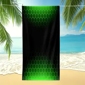 Extra Large Multi-Sized Print Beach Towel, Premium Microfiber, Quick-Dry Sandproof, Lightweight Absorbent, Ideal for Vacation Travel Camping Outdoor Decor