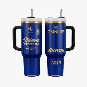25–26 Chivas Inspired Tumbler 40oz 20oz With Handle, Fan Gift Cup