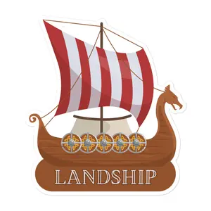 Ghosts Sticker Ghosts US Landship Car Decal | Ghosts CBS Merch