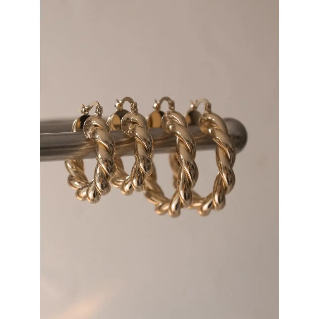 HAILEY HOOP EARRINGS