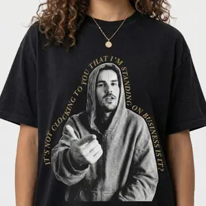 Bieber It's Not Clocking To You That I'm Standing On Business Shirt,  Viral Meme Shirt, Funny Gen Z Gift, Themed Gift