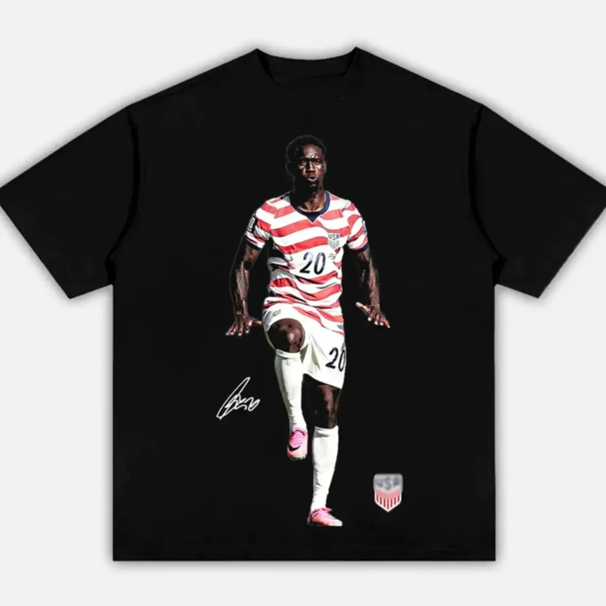 BALOGUN "SILENCER" V2 USA Soccer Adult and Youth T-Shirt Sweatshirt, F. Balogun shirt, graphic t-shirts, USA Soccer merch, Gift For Fan Soccer Unisex, men's clothing clothes merch, Gift For Women
