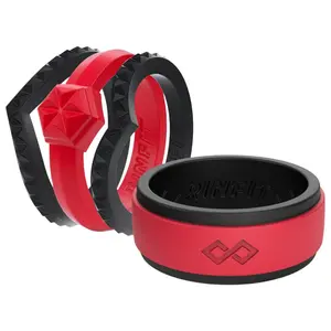 Set of Two Rings: Women's Couture Red & Men's RinfitAir Collection